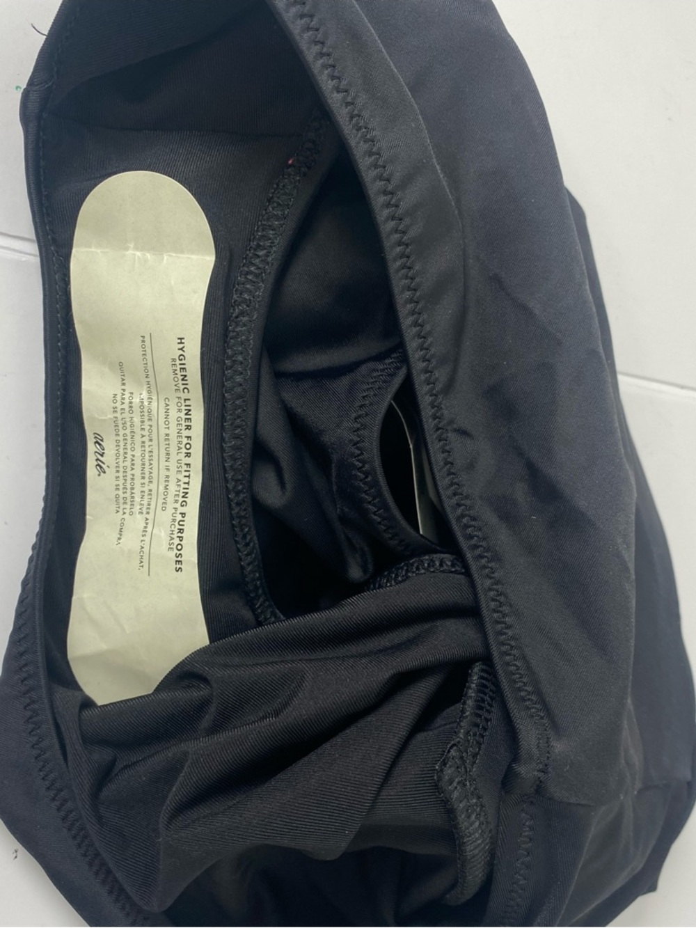 aerie NWT Medium Black Bikini Bottom - Minimal Coverage